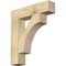 Ekena Millwork Westlake Block Rough Sawn Bracket, Douglas Fir, 6"W x 28"D x 32"H BKT06X28X32WTL05RDF - alternate 1